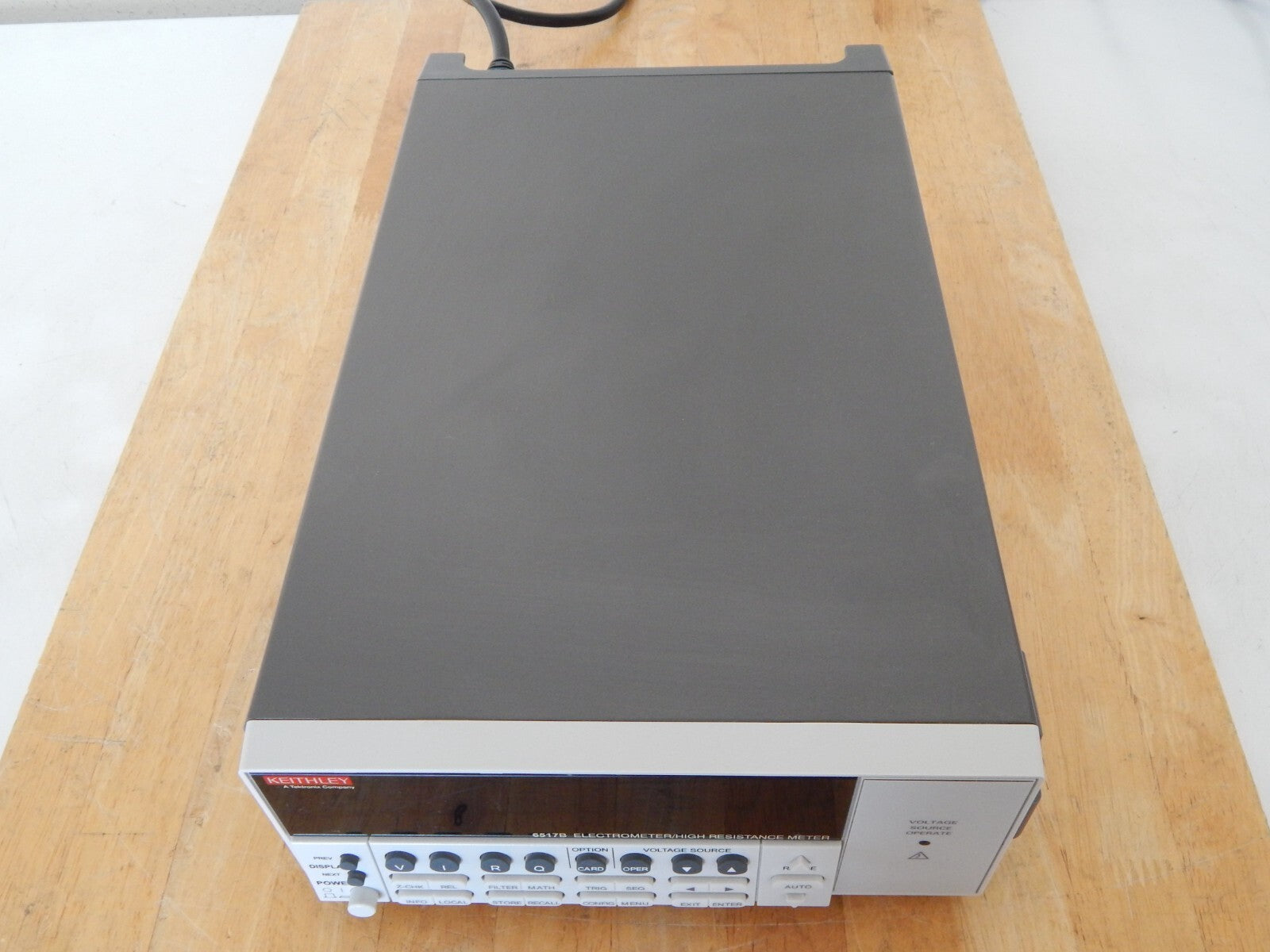 Keithley 6517B Electrometer High Resistance Meter, Limited NIST calibration 5/29 Keithley 6517B Electrometer High Resistance Meter, Limited NIST calibration 5/29